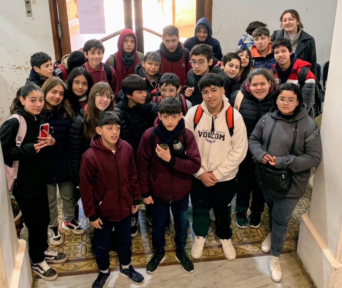 Alumnos de la Escuela French visitaron el Palacio Municipal